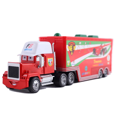 Pixar Cars Character Container Truck Toy Set
