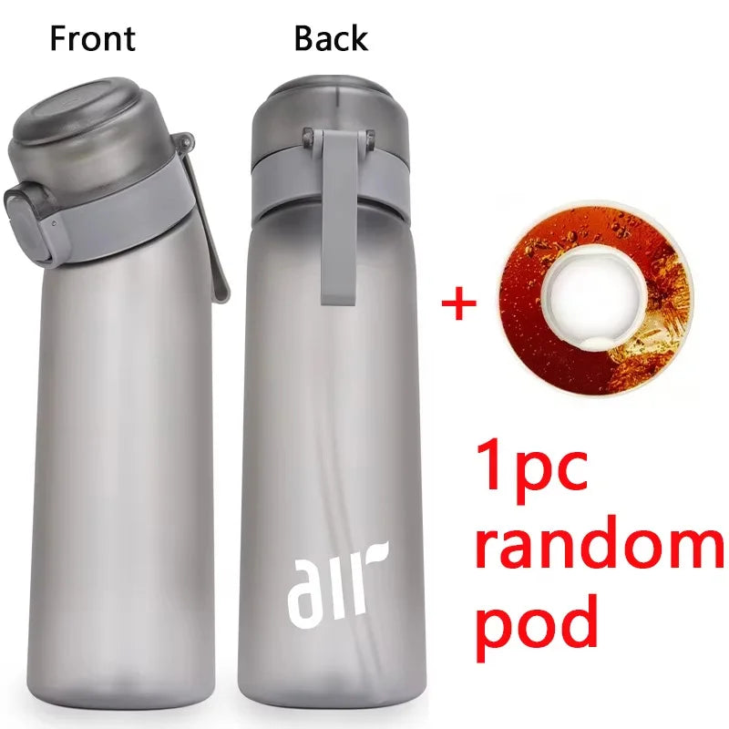 Leak Proof Sports Water Bottle with Flavor Pod