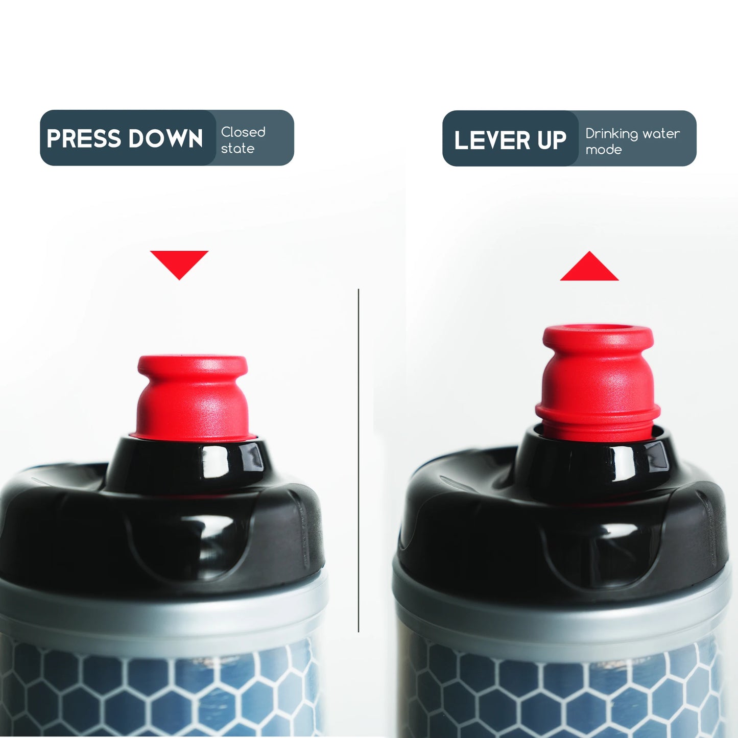 ThinkRider 620ml Insulated PP5 Cycling Water Bottle
