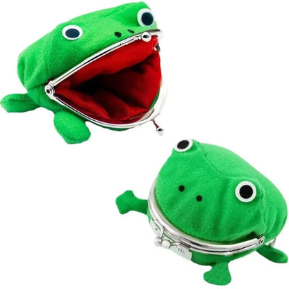 Plush Frog Ninja Coin Wallet