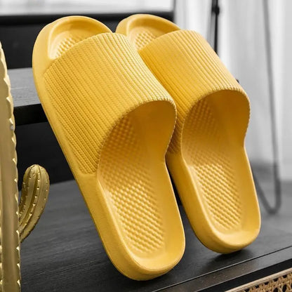 Women’s Thick Platform EVA Bathroom Slippers Non Slip Indoor Slides
