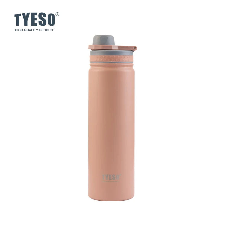 TYESO Stainless Steel Insulated Travel Thermos Bottle