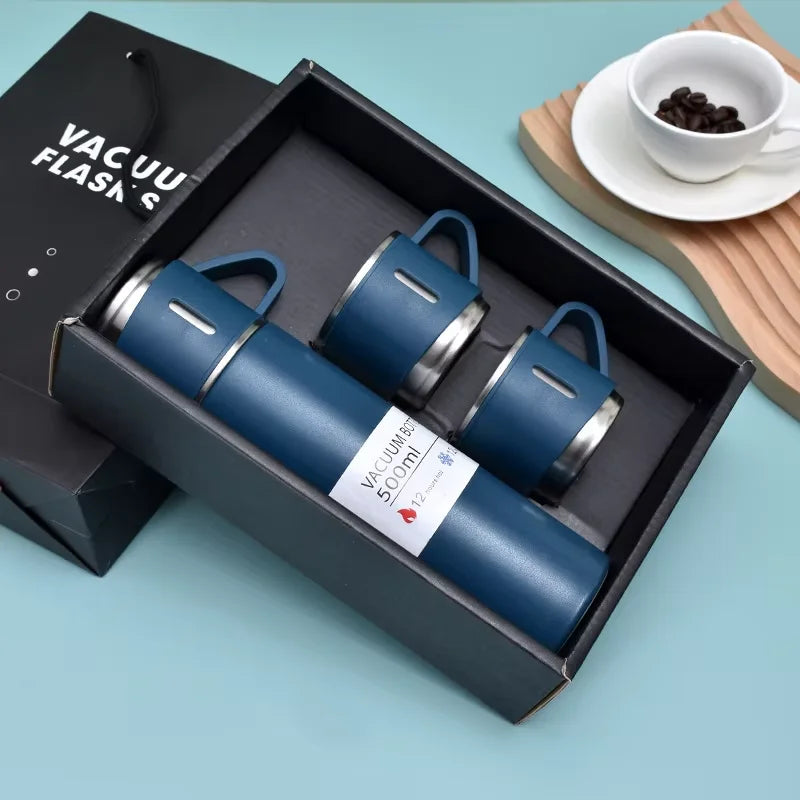 500ml Stainless Steel Vacuum Insulated Thermos Gift Set