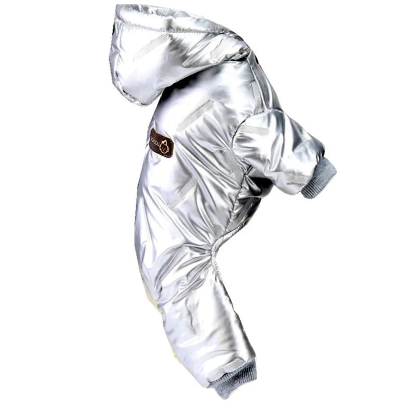 Thick Waterproof Winter Dog Jumpsuit Hoodie for Small Dogs