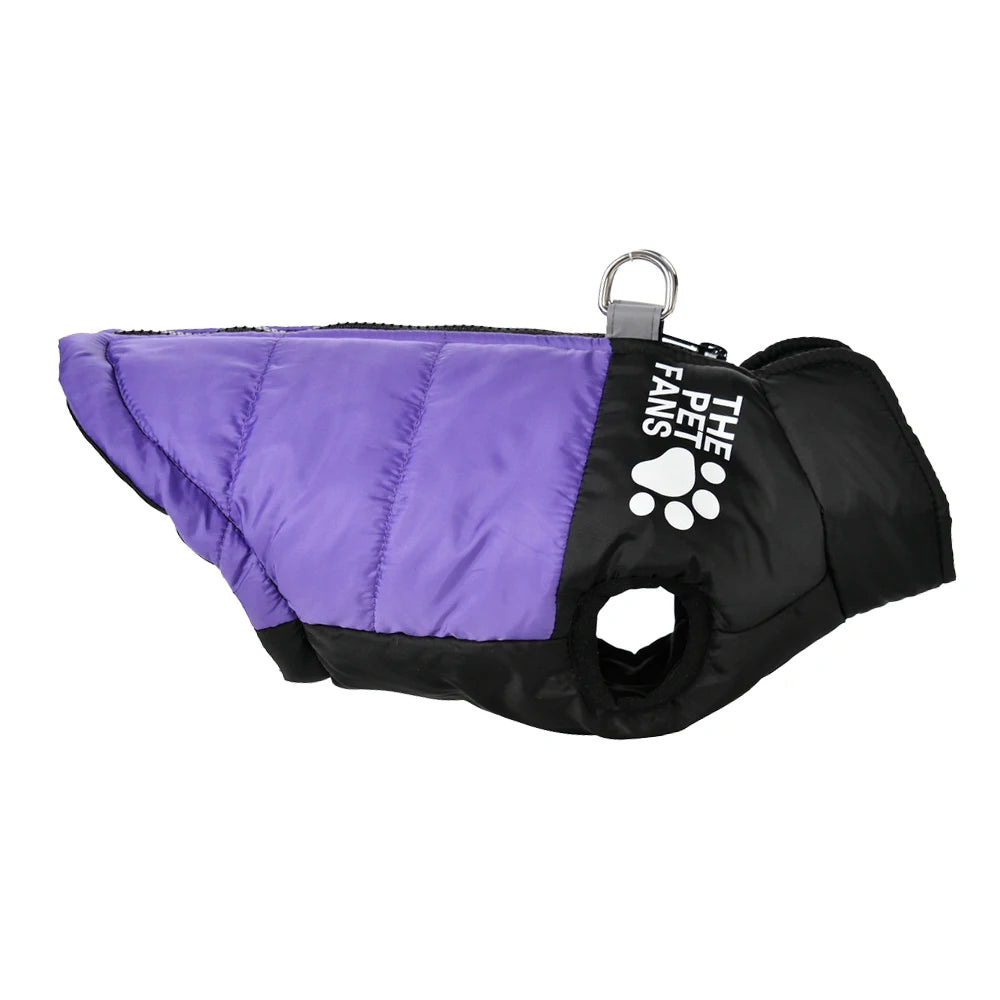 Warm Windproof Winter Dog Jacket for Small & Large Dogs