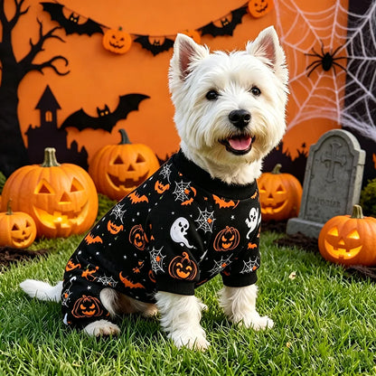 Funny Halloween Dog Pajamas Costume for Medium Dogs