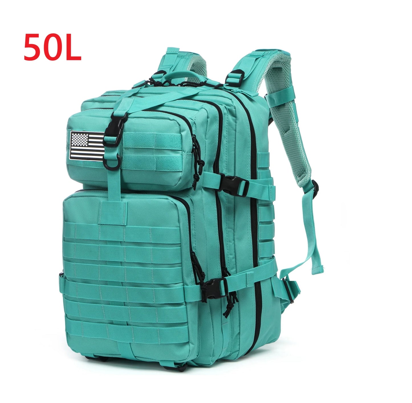 30L or 50L Waterproof Tactical Hiking Backpack