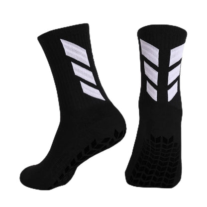 1 Pair Men's Non Slip Football Training Socks