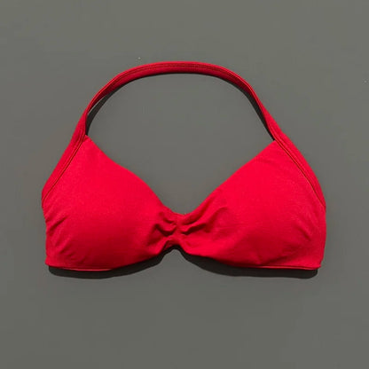 Women's Strappy Open Back Padded Sports Bra
