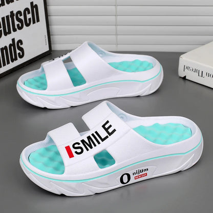 Men’s Massage Slides Soft Summer Beach & Home Slippers Unisex