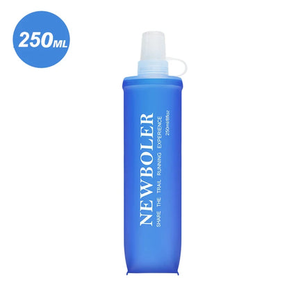NEWBOLER 150ml to 500ml Collapsible TPU Soft Flask Water Bottle