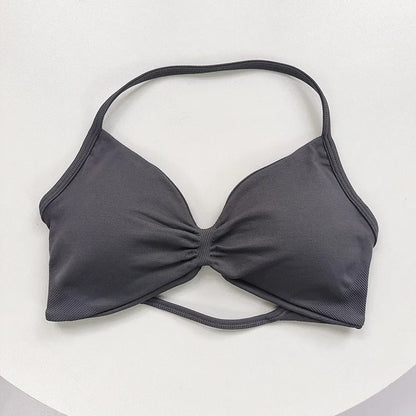 Women's High Support Lace Up Sports Bra