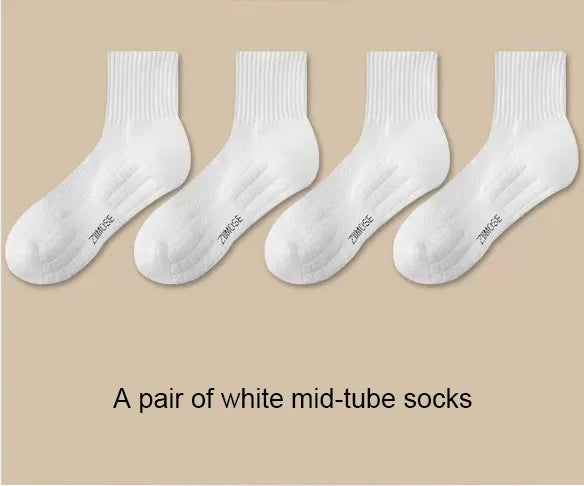 Men's Thick Cotton Sports Basketball Socks