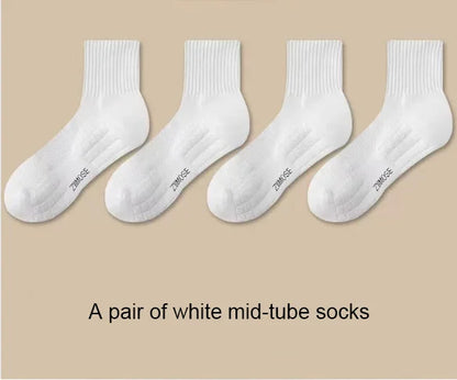 Men's Thick Cotton Sports Basketball Socks