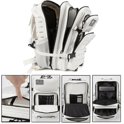 25L or 45L Tactical Hiking Backpack with Bottle Holder