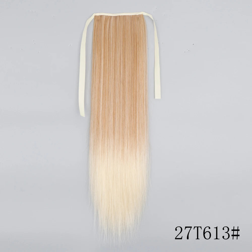 Long Straight Wrap Around Ponytail Hair Extension