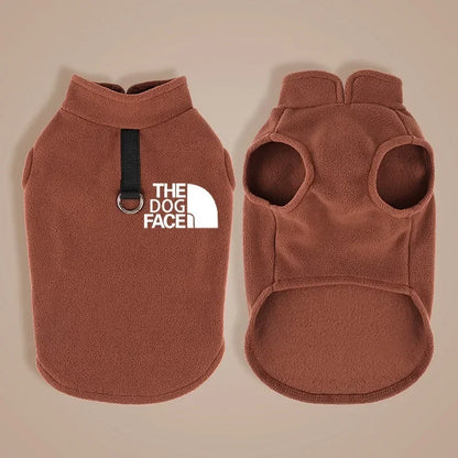 Warm Stretch Fleece Vest for Dogs Autumn Winter Pet Clothes
