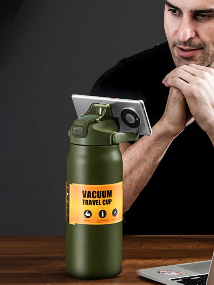 304 Stainless Steel Insulated Sports Tumbler with Straw