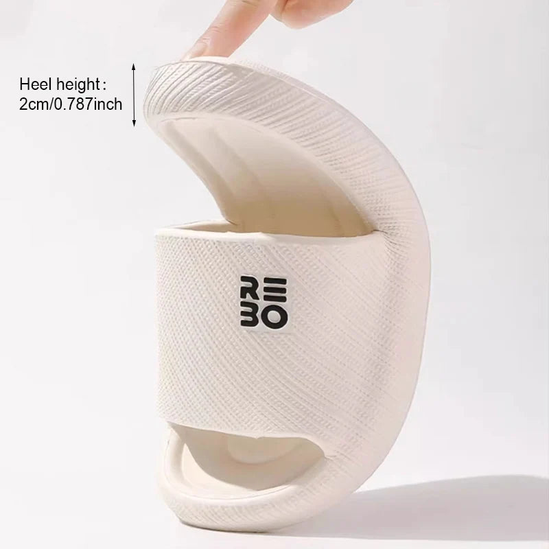 Men’s Cloud Massage Slippers Indoor Bathroom Summer Slides