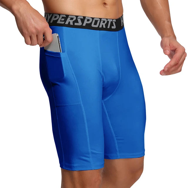 Men's Compression Training and Running Shorts
