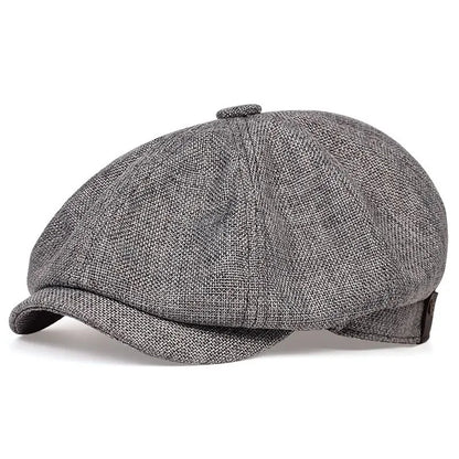 Men's Retro Casual Newsboy Beret Cap