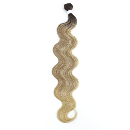 Colorful Ombre Body Wave Synthetic Hair Extensions