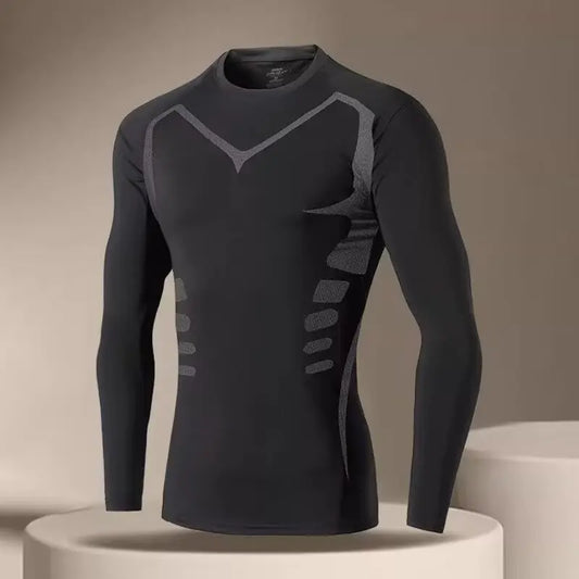 Men's Quick Dry Compression Running T Shirt