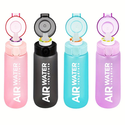 750ml Sports Water Bottle with 7 Fruit Flavor Pods