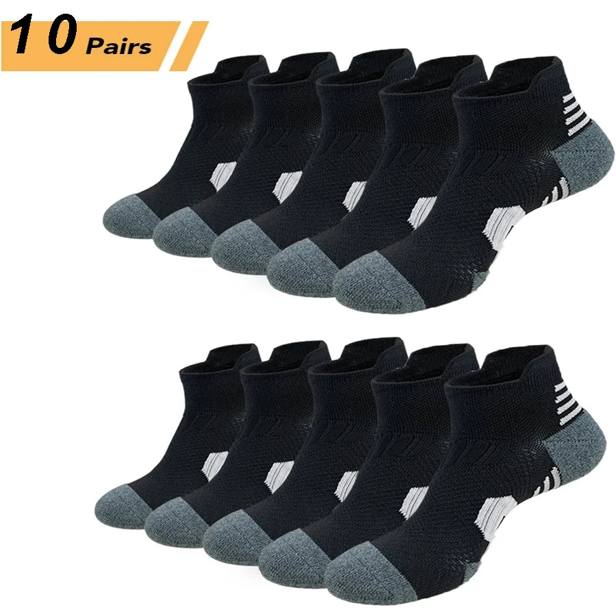 3 Pairs Quick Dry Non Slip Sports Socks