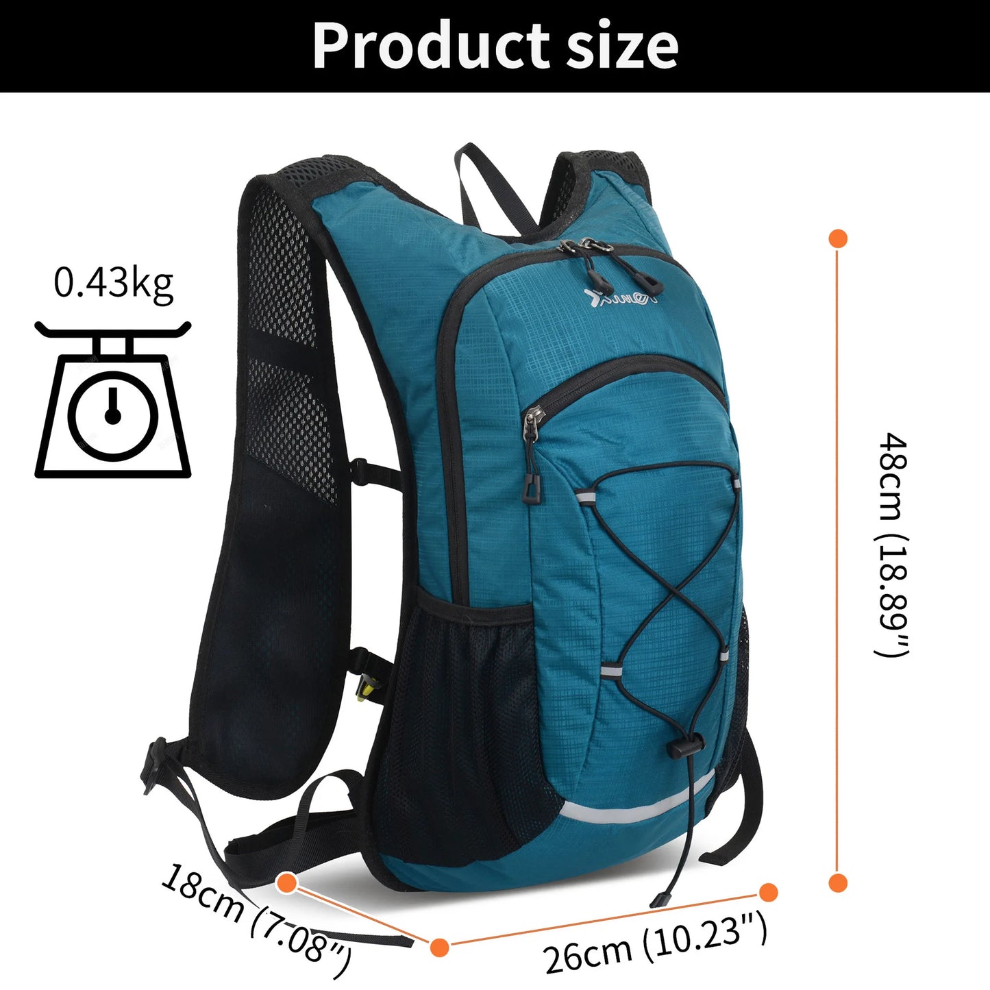 Ultralight Waterproof Nylon Hiking and Travel Backpack