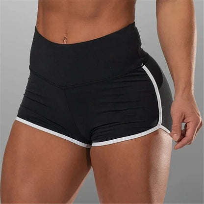 Women's Low Waist Stretchy Yoga Gym Shorts