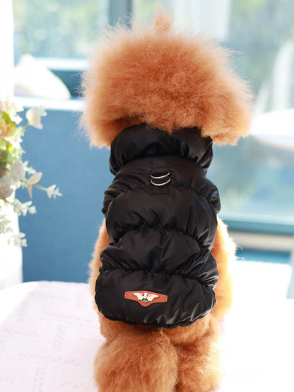 3 Layer Warm Dog Jacket for Small & Medium Dogs Autumn Winter