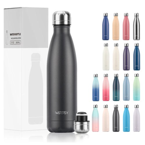 WATERSY 500ml Stainless Steel Insulated Water Bottle