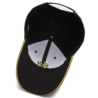 Embroidered Letter Outdoor Sun Protection Baseball Cap