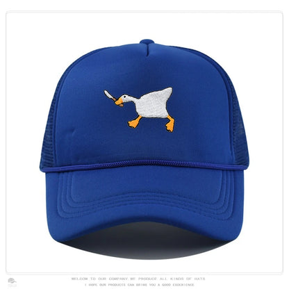 Unisex Embroidered Goose Baseball Cap