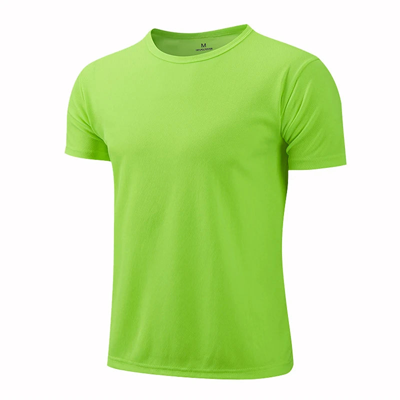 Unisex Quick Dry Breathable Sports T Shirt