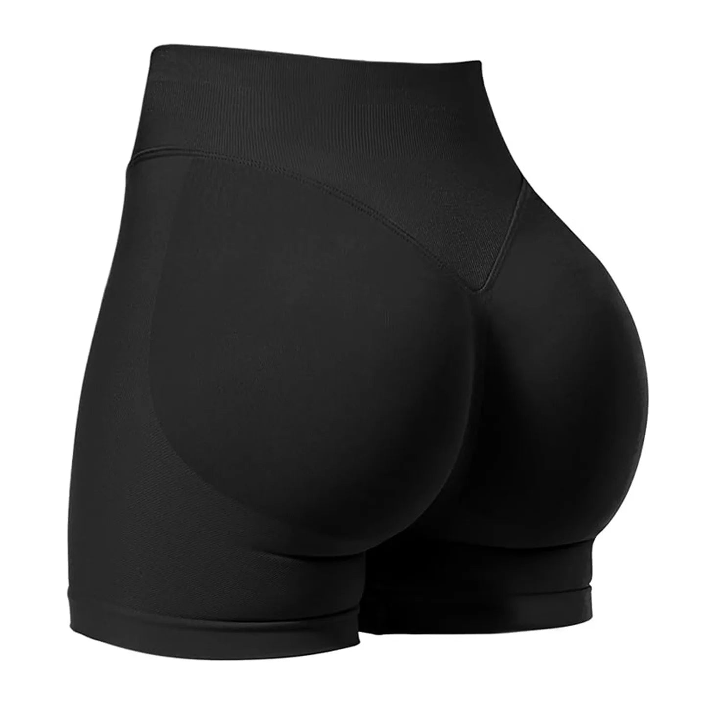 Women's Low Waist Seamless Stretch Yoga Shorts