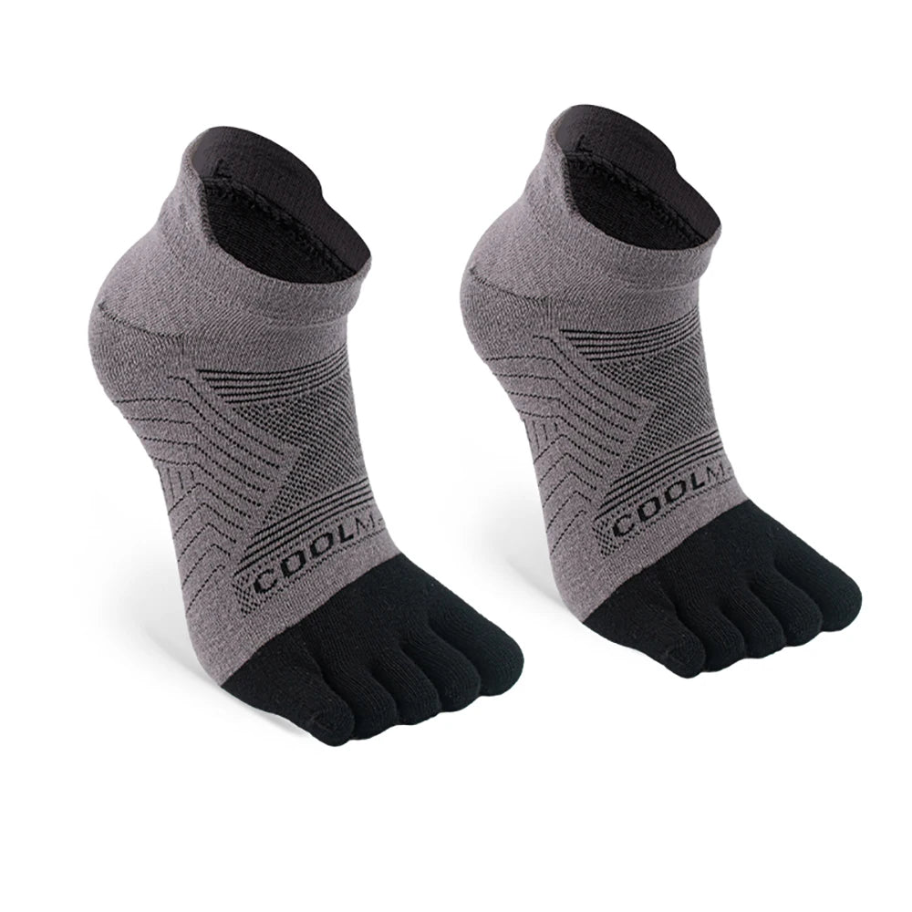 1 Pair Breathable Quick Dry Five Toe Running Socks