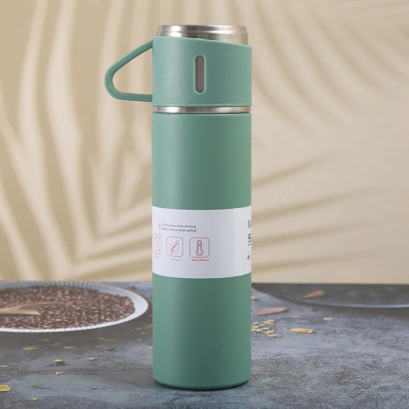 500ml Stainless Steel Vacuum Insulated Thermos Gift Set