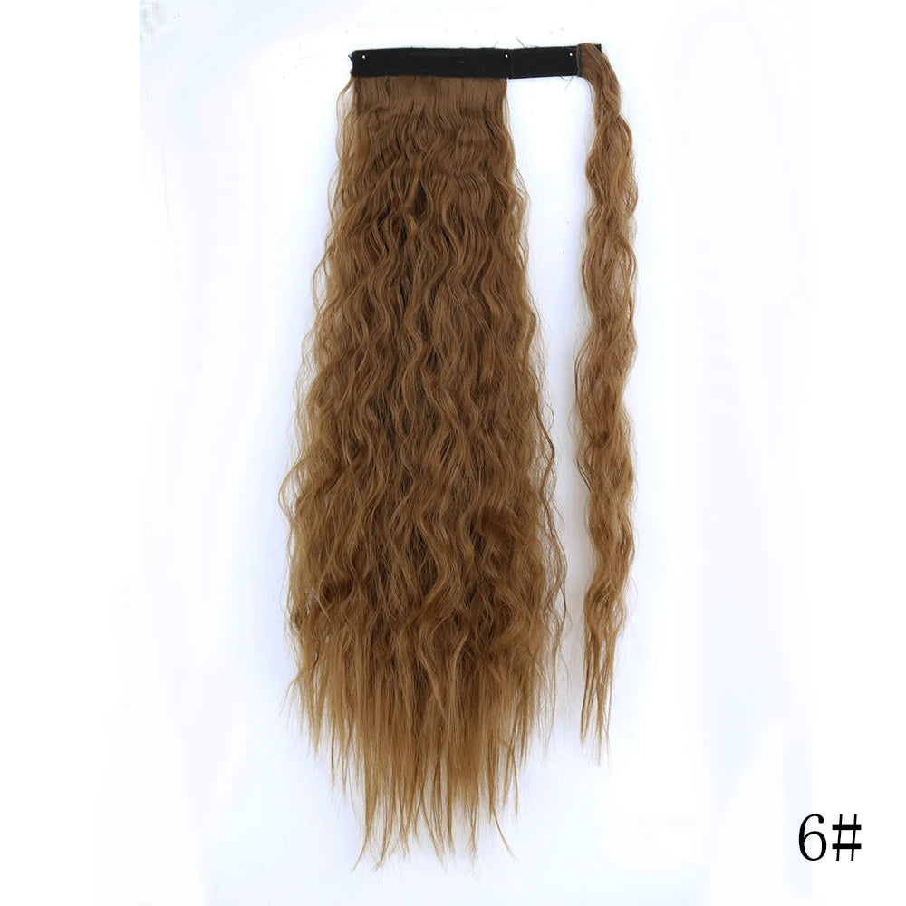 Long Straight Wrap Around Ponytail Hair Extension