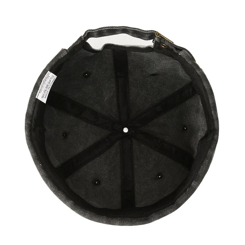 Unisex Washed Streetwear Hip Hop Baseball Cap