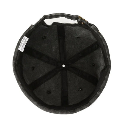 Unisex Washed Streetwear Hip Hop Baseball Cap