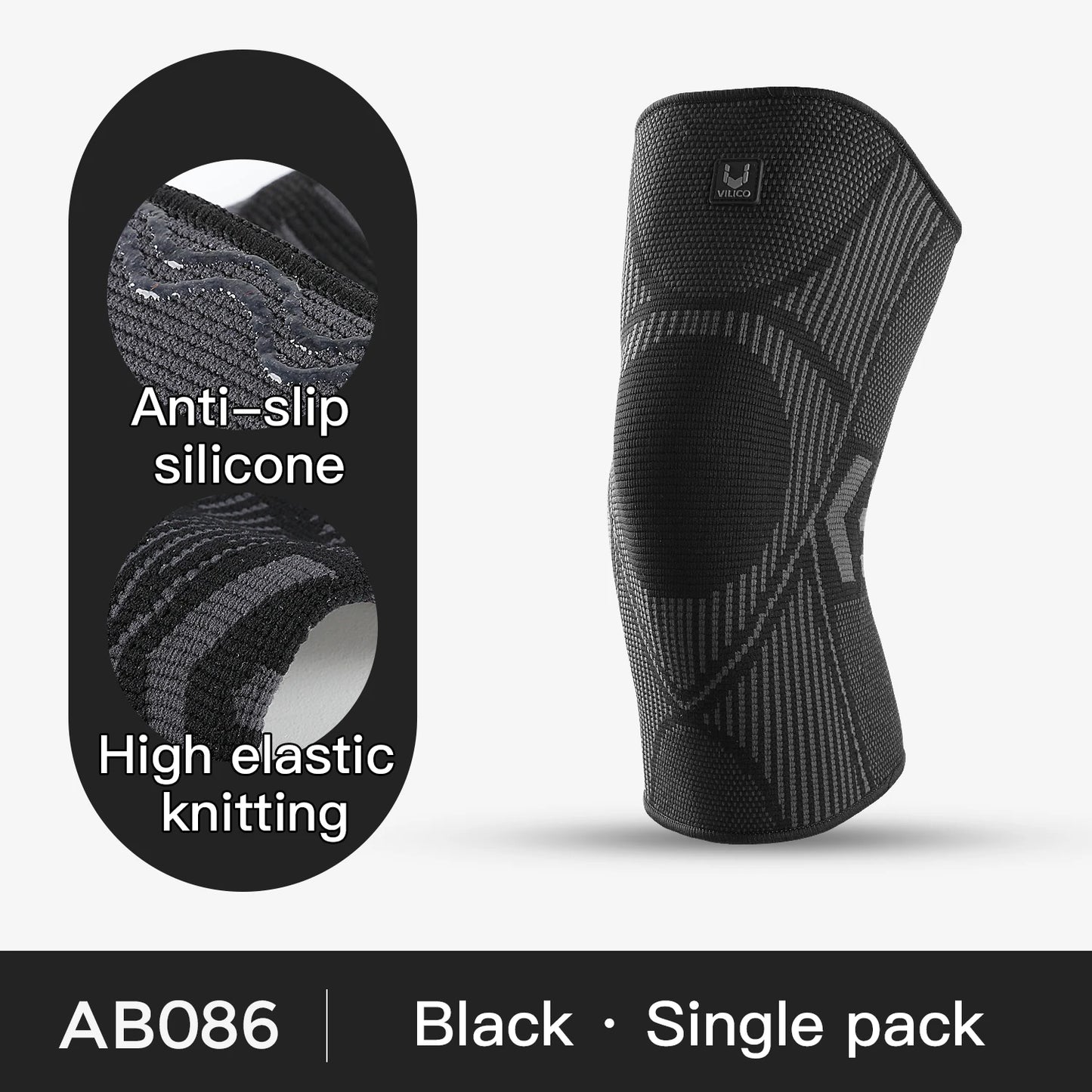 Breathable Compression Knee Support Sleeve