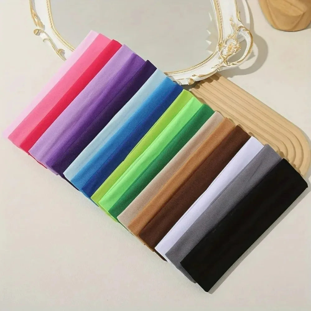 Women's Knitted Sports Headband for Running and Yoga