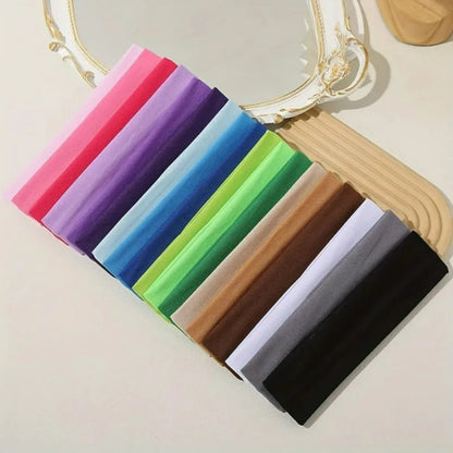 Women's Knitted Sports Headband for Running and Yoga