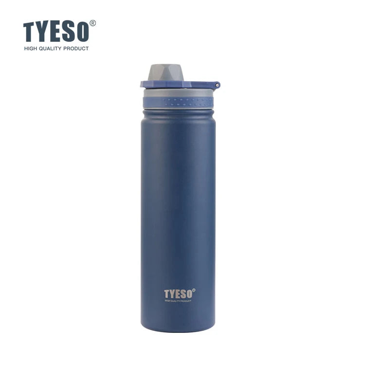 TYESO Stainless Steel Insulated Travel Thermos Bottle