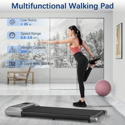 2 in 1 2.5HP Folding Treadmill and Walking Pad