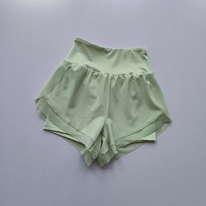 Women's High Waist 2 in 1 Quick Dry Running Shorts