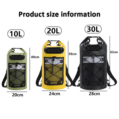 20L or 30L Waterproof PVC Dry Bag Backpack