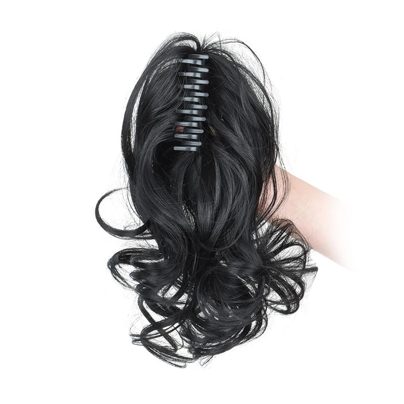 12 Inch Curly Claw Clip Ponytail Hair Extension